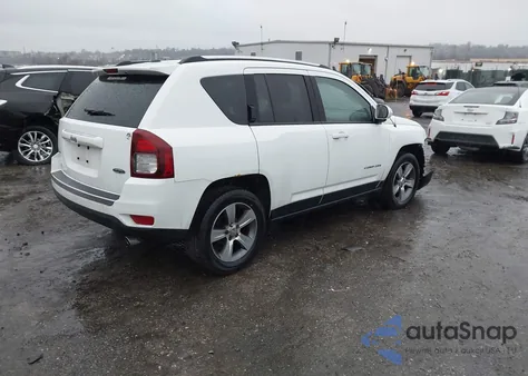 2016 Jeep Compass High Altitude Edition z USA, uszkodzony, nr VIN 1C4NJDEB2GD795446